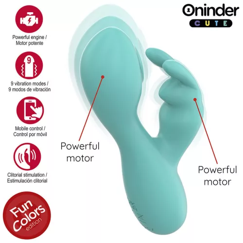 ONINDER CUTE – szeretetteljes G-pont és csikló vibrátor
