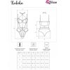 LIVCO CORSETTI FASHION – Rubika LC XG079 fekete testharisnya chokerrel