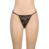 SUBBLIME – állítható pántos csipkebaby doll fekete S/M