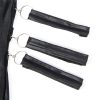 SUBBLIME – fekete bőr bondage test játék L/XL