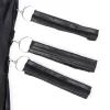 SUBBLIME – fekete bőr bondage test játék L/XL