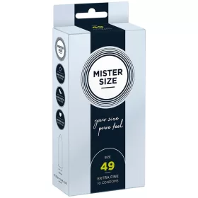 Mister Size S óvszer - 49mm, 10 db