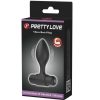 PRETTY LOVE – 10 rezgésű anális dugó, fekete