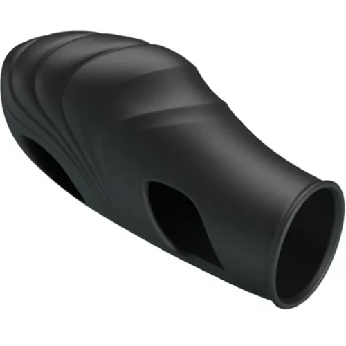 PRETTY LOVE - szilikon ujjvibrátor, elegáns fekete színben