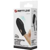 PRETTY LOVE - szilikon ujjvibrátor, elegáns fekete színben