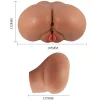 Crazy Bull Luna vibráló maszturbátor - vagina- és anális nyílással, távirányítóval