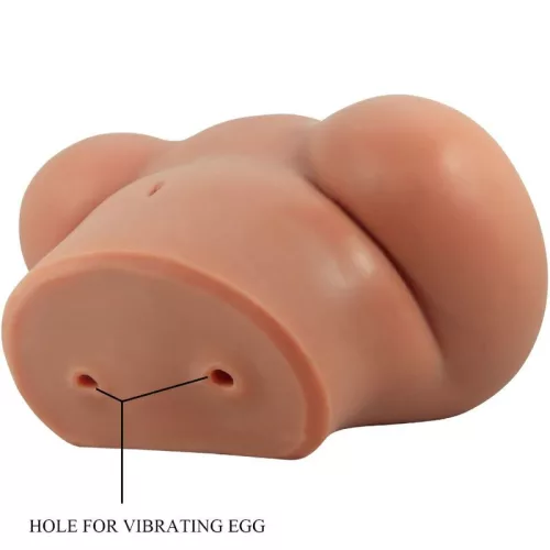Crazy Bull Luna vibráló maszturbátor - vagina- és anális nyílással, távirányítóval