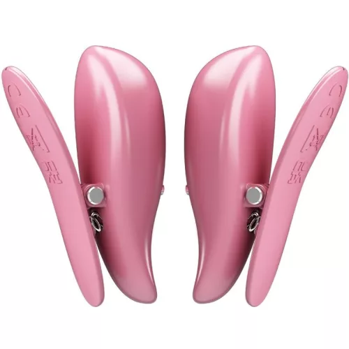PRETTY LOVE Cailey – távirányítós vibráló mellbimbó csipesz
