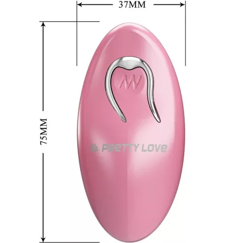 PRETTY LOVE Cailey – távirányítós vibráló mellbimbó csipesz