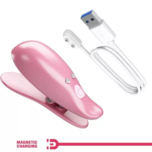 PRETTY LOVE Cailey – távirányítós vibráló mellbimbó csipesz