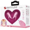 PRETTY LOVE Cailey – távirányítós vibráló mellbimbó csipesz