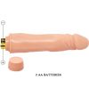 BAILE - reális érzésű vibrátor 21 cm, bőrszínű