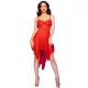 CHILIROSE - érzéki piros babydoll S/M méretben