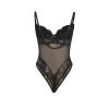 SUBBLIME – érzéki fekete csipkés bodysuit S/M méretben