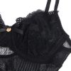 SUBBLIME – érzéki fekete csipkés bodysuit S/M méretben