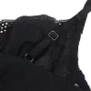 SUBBLIME – érzéki fekete csipkés bodysuit S/M méretben