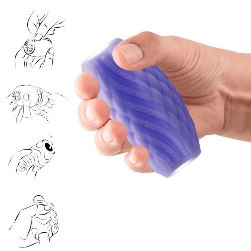 PRETTY LOVE – prémium szilikon férfi maszturbátor lila