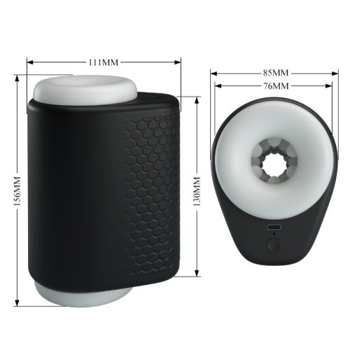 PRETTY LOVE - DJ GIRL vibráló maszturbátor 5 fokozattal