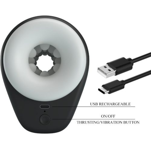 PRETTY LOVE - DJ GIRL vibráló maszturbátor 5 fokozattal