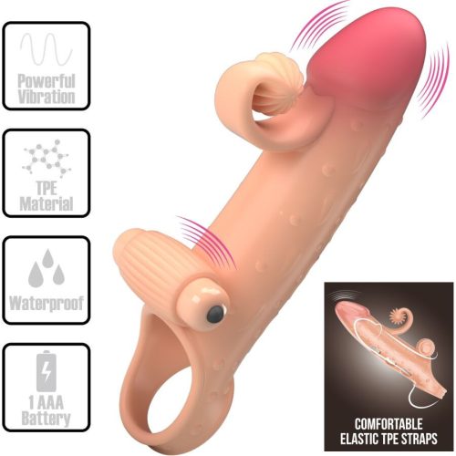 ROMANCE - vibráló péniszujj fakereszt 