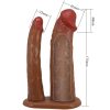 Pretty Love Yairon – dupla pénisz hüvely 4 cm hosszabbítással