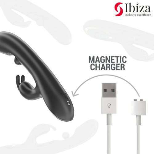 IBIZA – erőteljes nyuszi vibrátor masszírozó gyönggyel