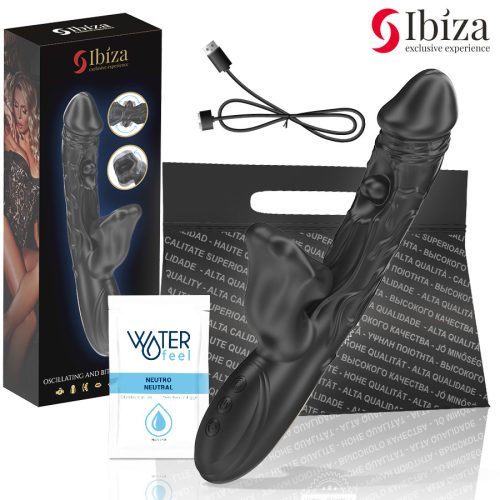 IBIZA – vibráló csiklóizgató harapás és forgás effektussal