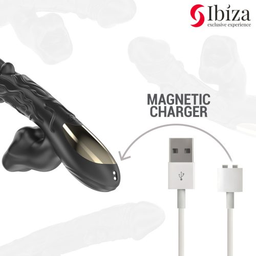 IBIZA – vibráló csiklóizgató harapás és forgás effektussal