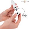 INTENSE - Prémium USB újratölthető vibráló bullet 10 cm