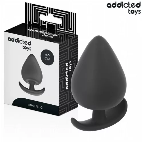 ADDICTED TOYS – prémium szilikon anál dugó M 6,6 cm