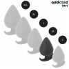 ADDICTED TOYS – prémium szilikon anál dugó M 6,6 cm