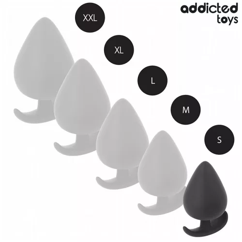 ADDICTED TOYS - kicsi szilikon anális dugó 5,3 cm