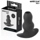 ADDICTED TOYS – üreges szilikon anális dugó, S méret (7,3 cm)