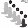 ADDICTED TOYS – üreges szilikon anális dugó, S méret (7,3 cm)