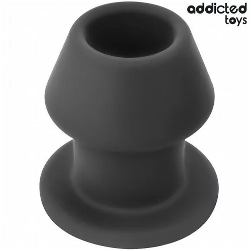 ADDICTED TOYS – extrém üreges anális dugó, szilikon, M-es 8,7 cm