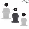 ADDICTED TOYS – extrém üreges anális dugó, szilikon, M-es 8,7 cm