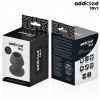 ADDICTED TOYS – extrém üreges anális dugó, szilikon, M-es 8,7 cm