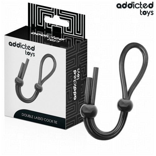 ADDICTED TOYS – szilikon hurok a dupla péniszhez
