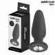 ADDICTED TOYS - gyöngyös szilikon análzáró (L, 12,6 cm)