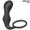 ADDICTED TOYS - szilikon anális plug gyűrűvel 3-as modell