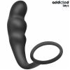 ADDICTED TOYS – szilikon anál dugó gyűrűvel, 4-es modell