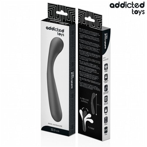 ADDICTED TOYS – prémium szilikon dupla anál vibrátor 22,5 cm