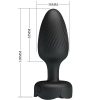 PRETTY LOVE – LED világítással ellátott anális plug