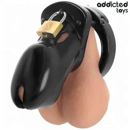 ADDICTED TOYS LOCKED – izgató péniszketrec 10 cm