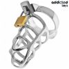 ADDICTED TOYS LOCKED – ezüst fém pénisz ketrec M méret
