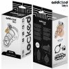 ADDICTED TOYS LOCKED – ezüst fém pénisz ketrec M méret