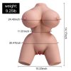 XISE Frieda – vibráló, élethű női torzó 36 cm