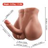 XISE - realisztikus dildó és anális maszturbátor 18 cm
