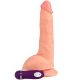 SHEQU - távirányítós vibráló dildó, 24,5 cm