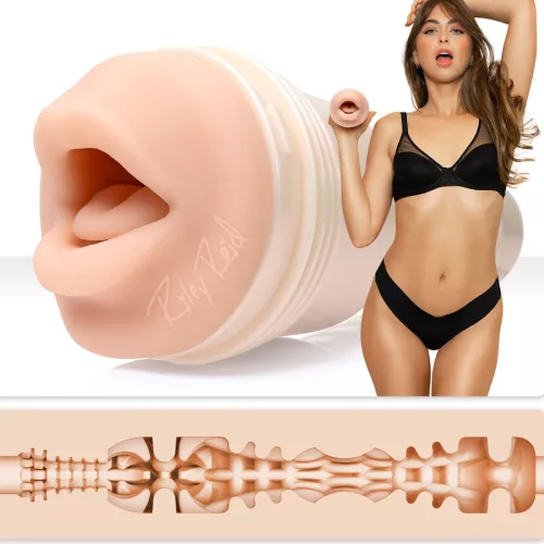 Fleshlight Riley Reid Insomnia maszturbátor - száj
